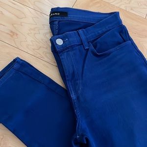 Jbrand Cobalt Blue Jeans